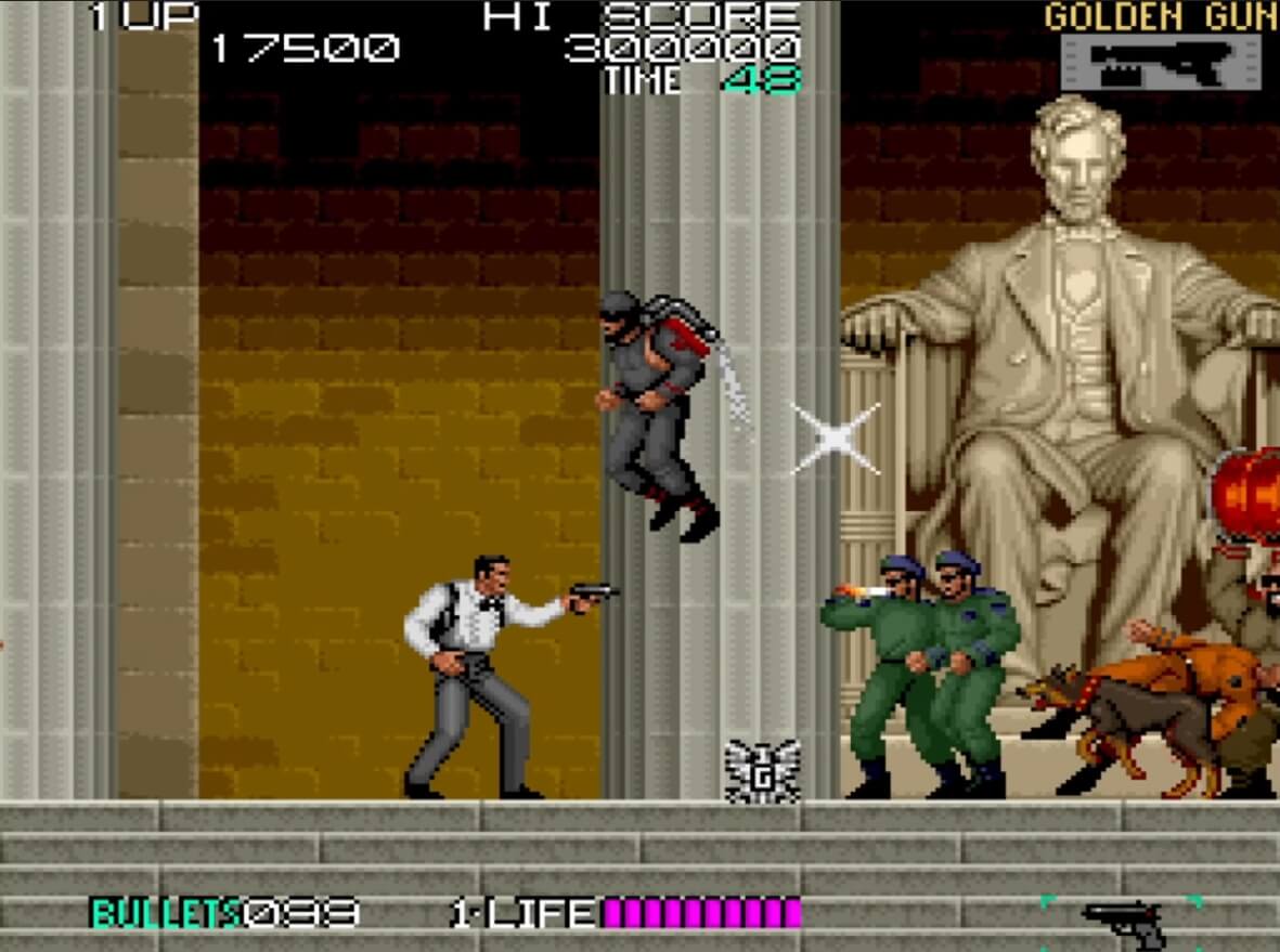 Secret Agent - геймплей игры Arcade